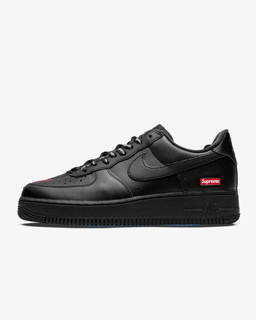 Zapatillas Air Force 1 Low Supreme Black